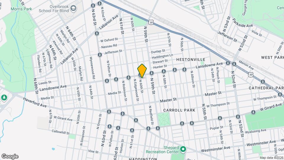 1547 N 60th St Map and Location Details