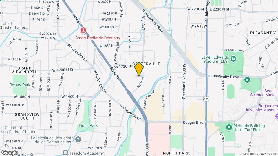 1541 Riverside Ave Map and Location Details