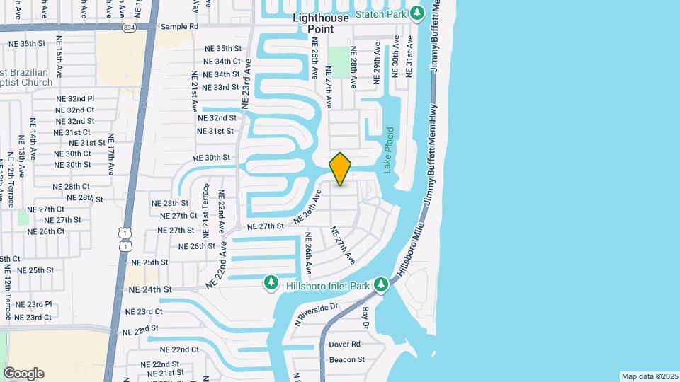 2719 NE 28th St Map and Location Details