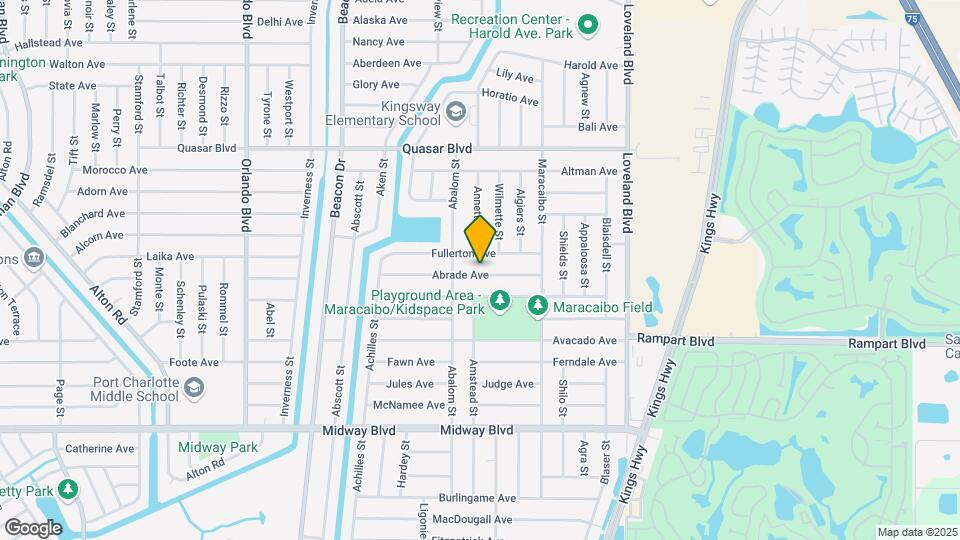 23328 Abrade Ave Map and Location Details
