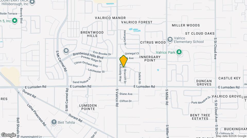 904 Briarcliff Dr Map and Location Details