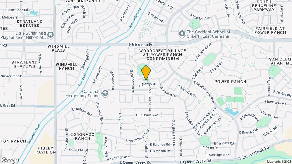 4257 S Soboba St Map and Location Details