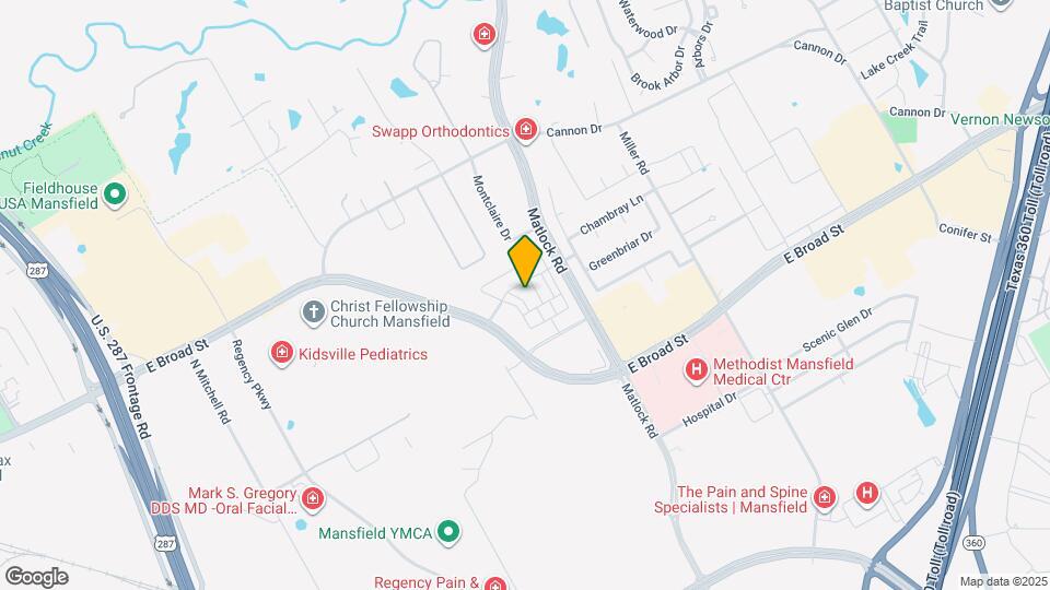 Brentwood at the Reserve Map and Location Details