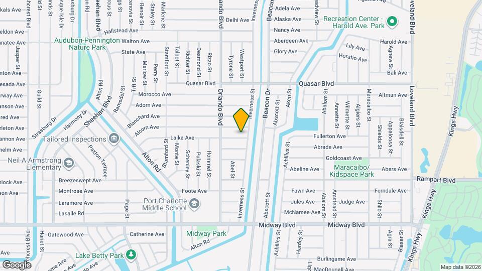 22586 Laika Ave Map and Location Details