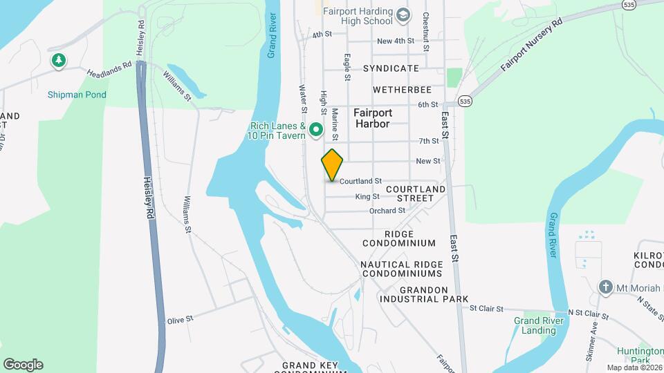 206 Courtland St Map and Location Details