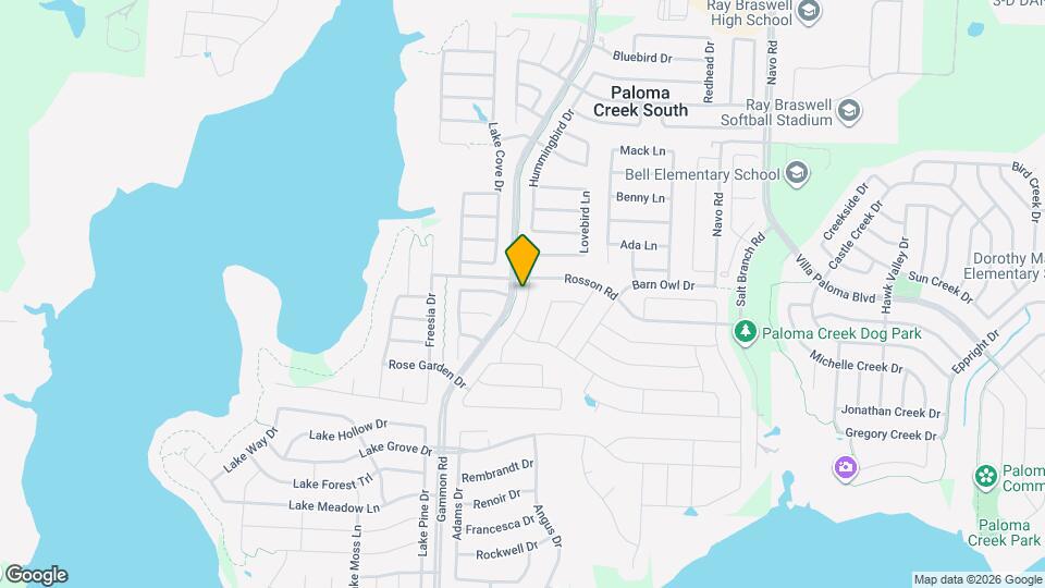 1008 Snowbird Dr Map and Location Details