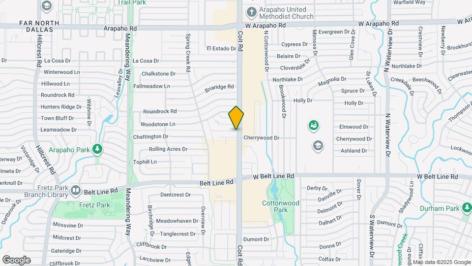 7945 Habersham Ln Map and Location Details