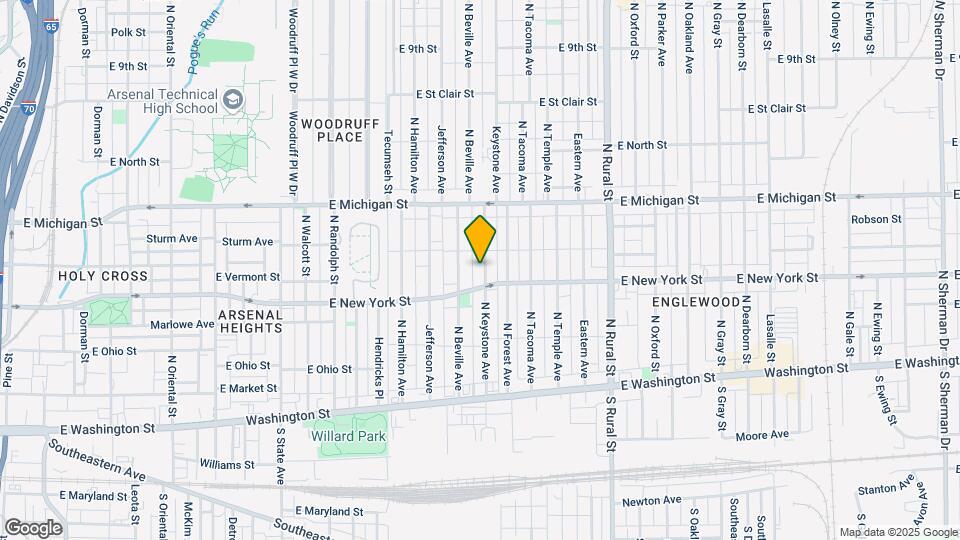 320 Keystone Ave Mapa y Detalles de la Ubicación