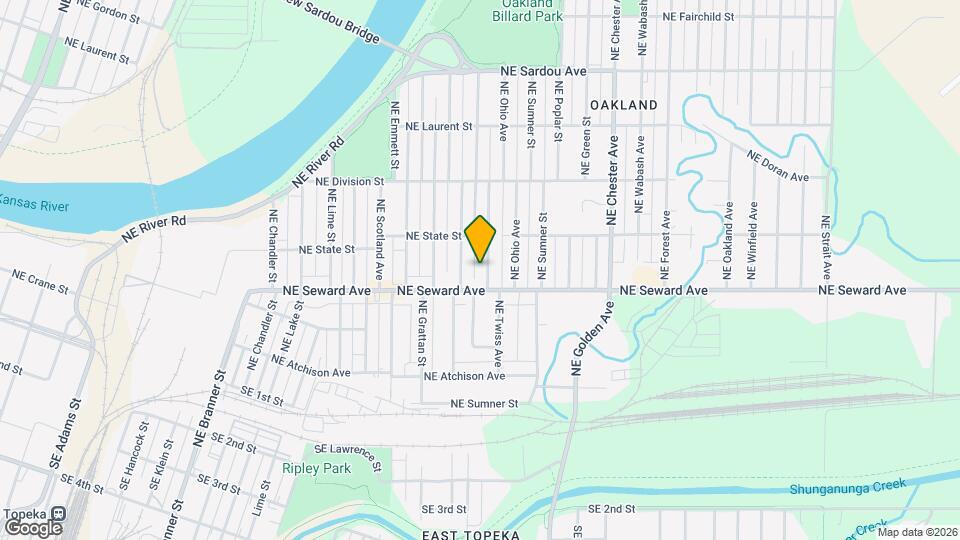 413 NE Twiss Ave Map and Location Details