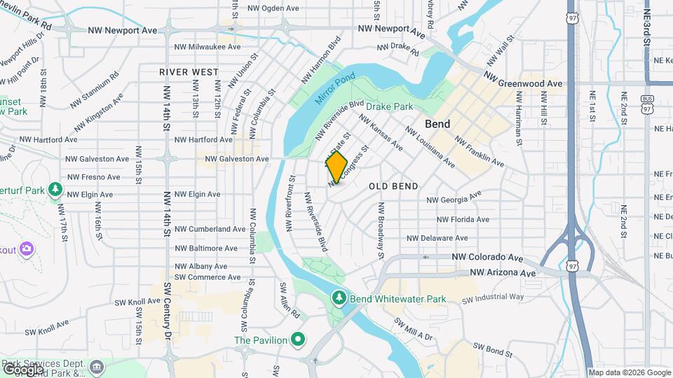 254 NW Congress St Map and Location Details