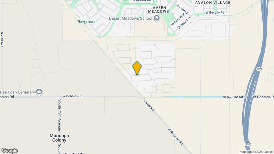 6951 W Pedro Ln Map and Location Details
