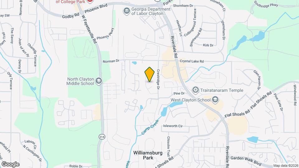 1533 Northcut Ct Map and Location Details