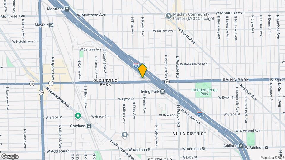 4200 W Irving Park Rd Map and Location Details