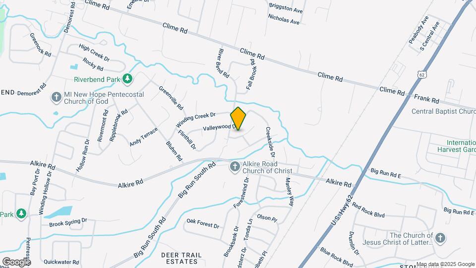 3108 Musket Ridge Dr Map and Location Details
