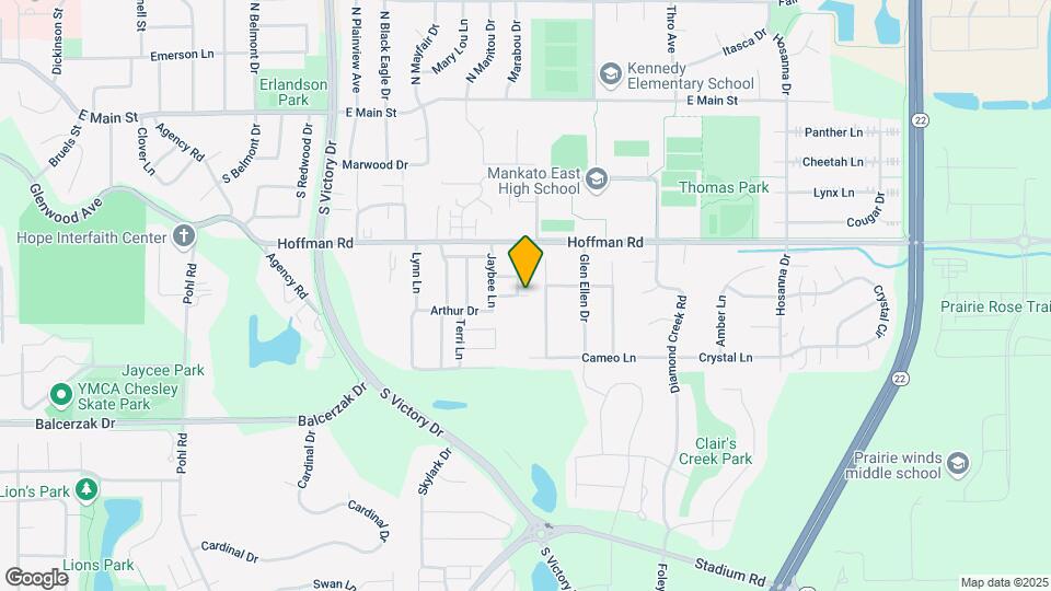 315 Louva Ln Map and Location Details