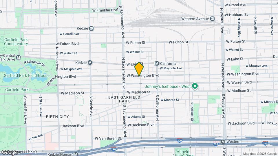 2901 W Washington Blvd Map and Location Details