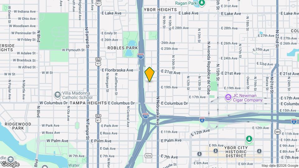 2825 N Taliaferro Ave Map and Location Details