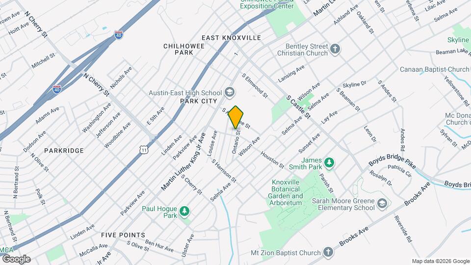 2805 Ontario St Map and Location Details