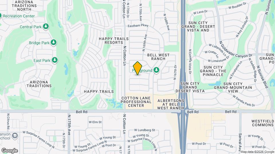 17020 W Windermere Way Map and Location Details