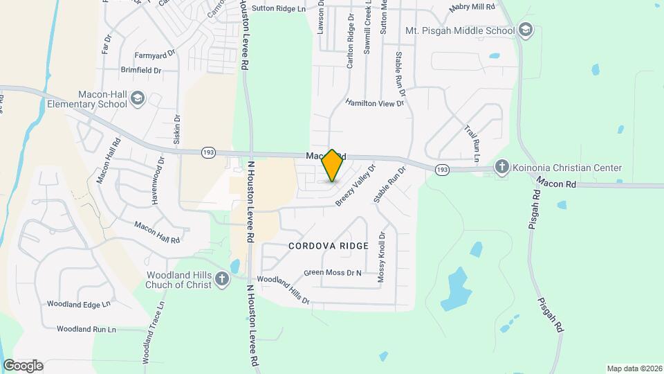 10208 Sterling Ridge Dr Map and Location Details