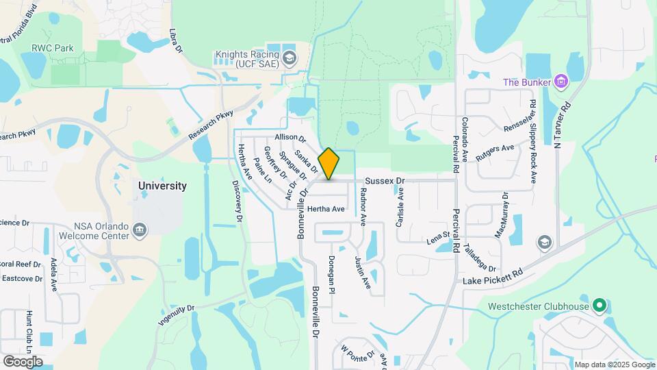 14500 Sussex Dr Map and Location Details