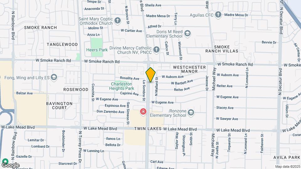 2245 N Jones Blvd Mapa y Detalles de la Ubicación