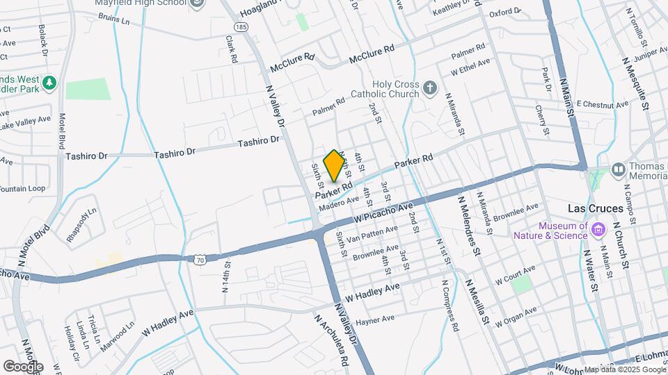 1300 Parker Rd Map and Location Details