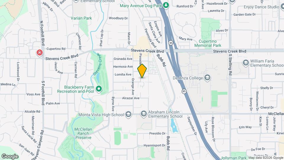 10248 Pasadena Ave Mapa y Detalles de la Ubicación