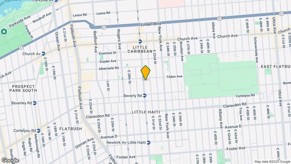 1621 Nostrand Ave Map and Location Details