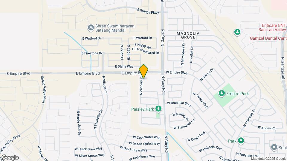 35801 N Zachary Rd Mapa y Detalles de la Ubicación
