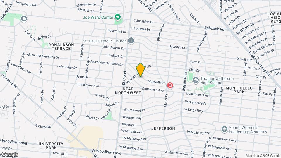 374 Meredith Dr Map and Location Details