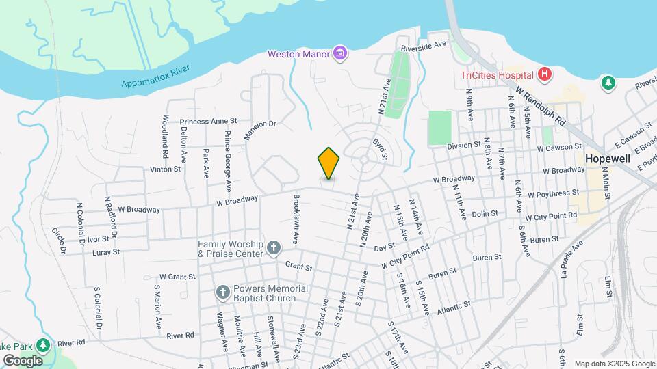 103 Monticello Dr Map and Location Details