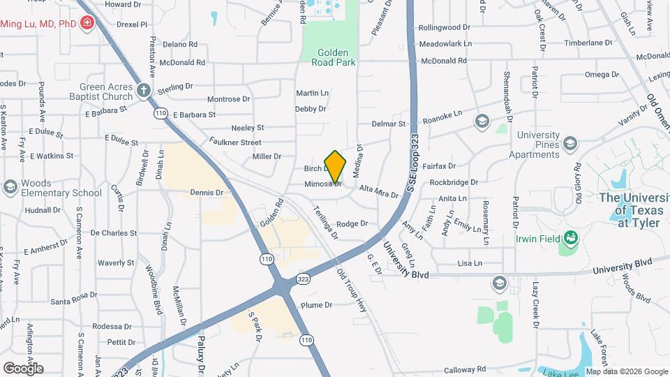 2409 Mimosa Dr Map and Location Details