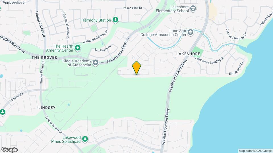 12902 Pecan Shores Dr Map and Location Details