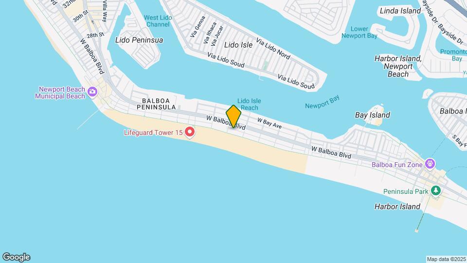 1228 W Oceanfront Map and Location Details