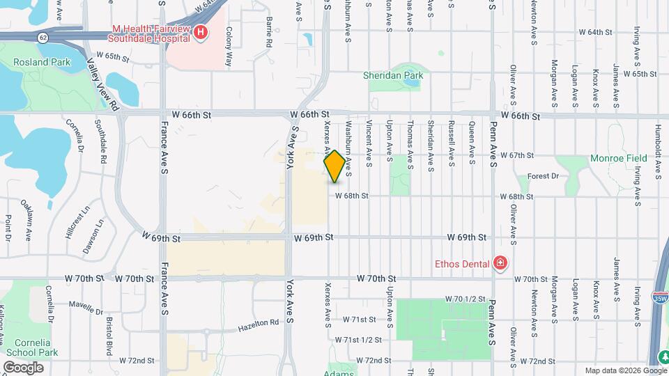6741 Xerxes Ave S Map and Location Details