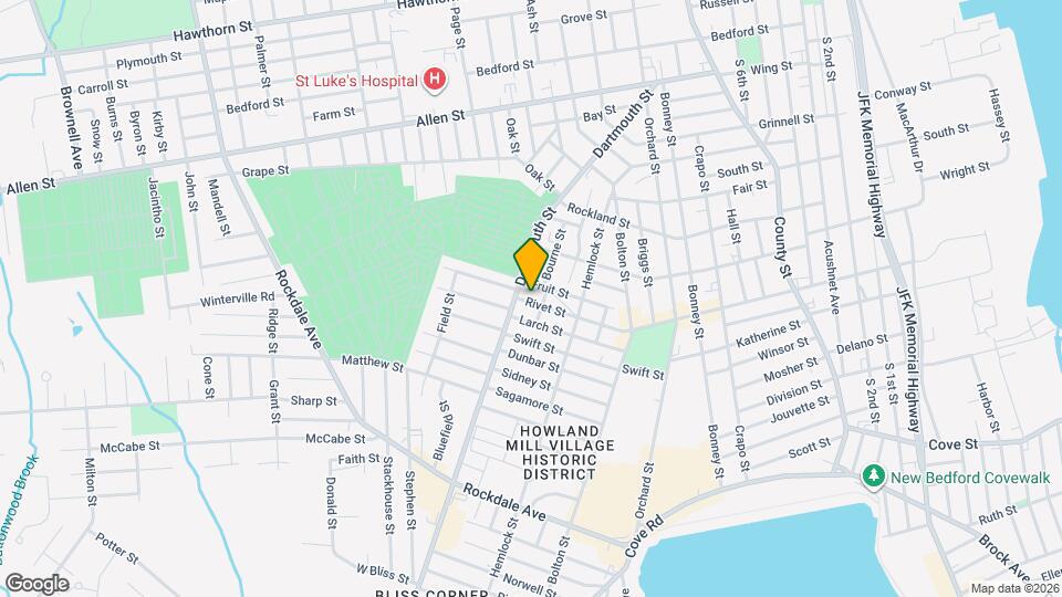 545 Rivet St Map and Location Details