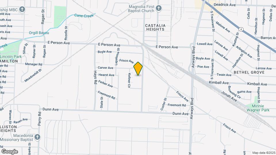 1811 Castalia St Map and Location Details