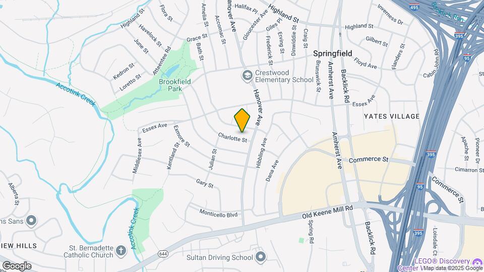 7305 Charlotte St Map and Location Details