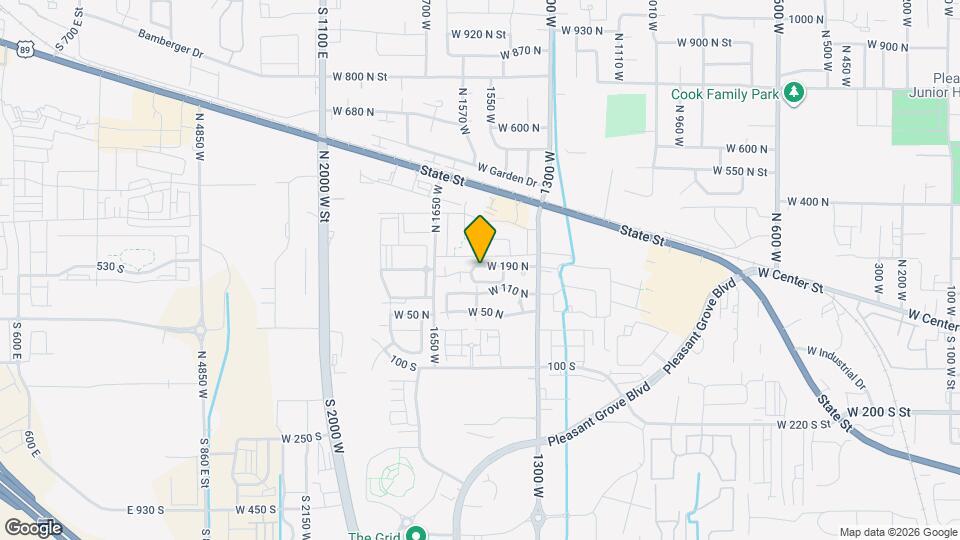 1517 W 190 N Map and Location Details