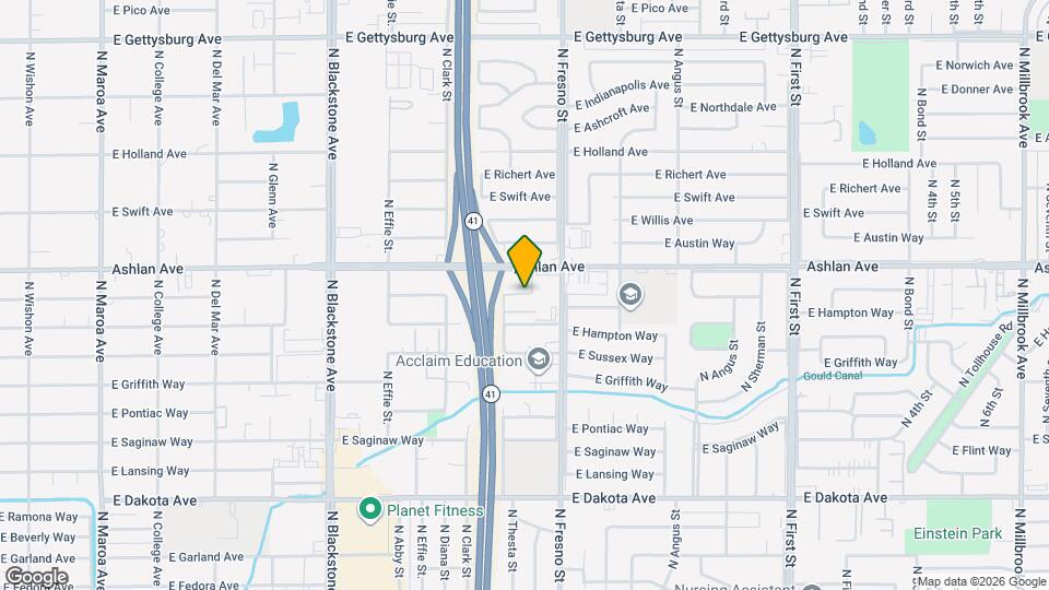 3507 N St Map and Location Details