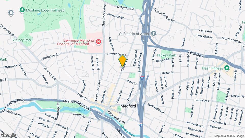 124 Forest St, Unit 3 Map and Location Details