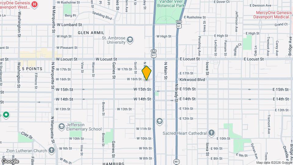 1519 N Ripley St Map and Location Details