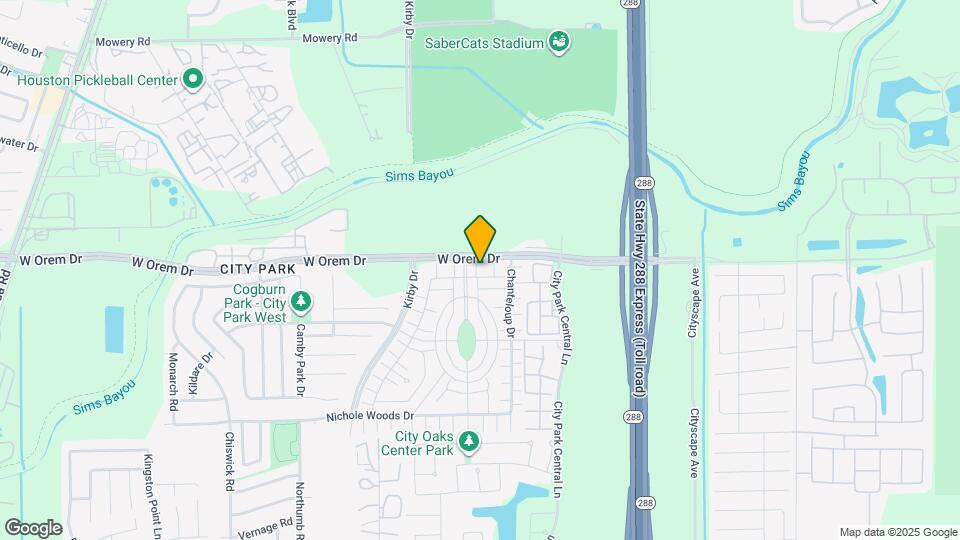 1536 Kew Garden Dr Map and Location Details