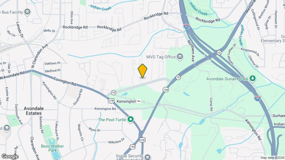 720 Avondale Hills Dr Mapa y Detalles de la Ubicación