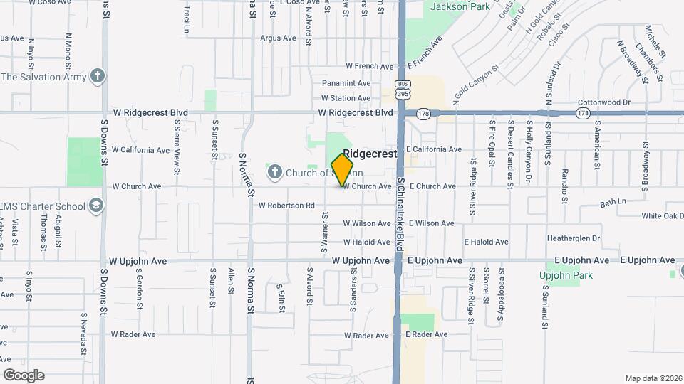 227 W Church Ave Map and Location Details