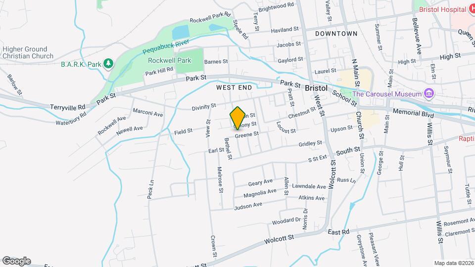 186 Greene St Map and Location Details