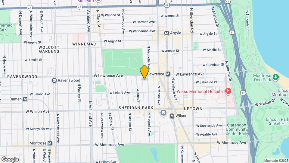 4736 N Magnolia Ave Map and Location Details