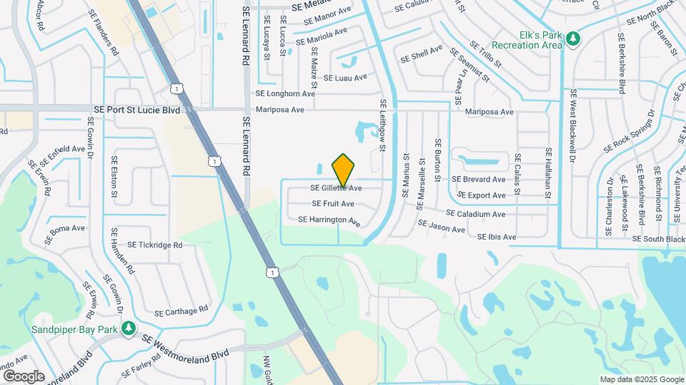 2402 SE Gillette Ave Map and Location Details