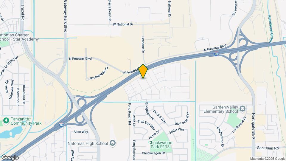 3859 Roseparke Way Map and Location Details